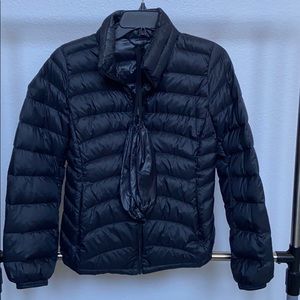 COPY - Uniqlo dark navy blue down jacket
